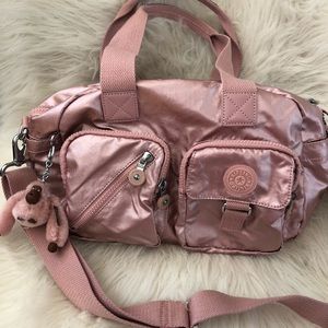 Kipling Rose Metallic Bag